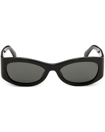 Ambush Bernie Rectangular-frame Sunglasses - Black