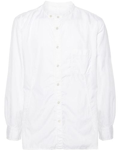 Yohji Yamamoto Katoenen Overhemd - Wit