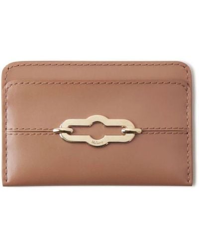 Mulberry Pimlico Leather Cardholder - Brown