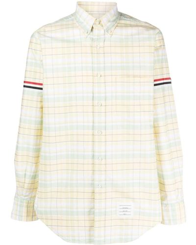 Thom Browne Cotton Shirt - Natural