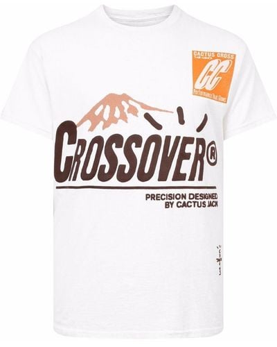 Travis Scott Crossover Short-sleeve T-shirt - White