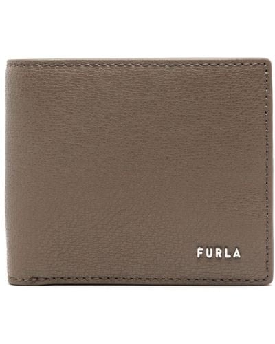 Furla Man Project Leather Wallet - Brown