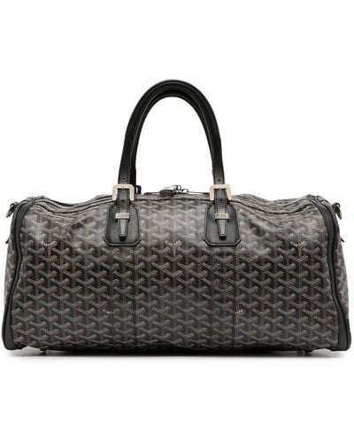 Goyard Monogram Duffle Bag - Black