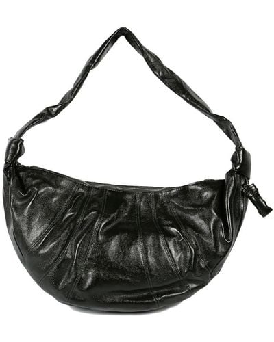 Lemaire Large Croissant Shoulder Bag - Black