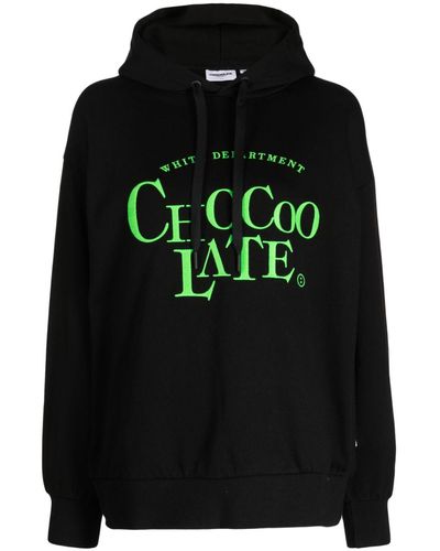Chocoolate Hoodie Met Geborduurd Logo - Zwart