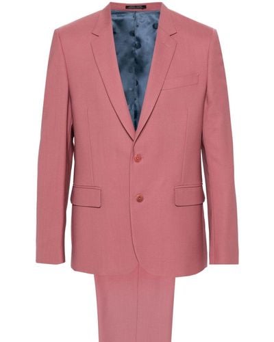Paul Smith Einreihiger Anzug - Pink