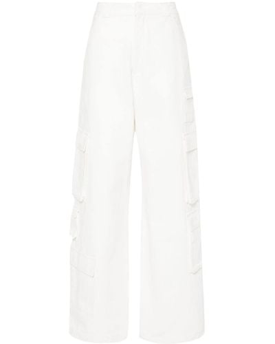 Axel Arigato Roam High-rise Wide-leg Trousers - White