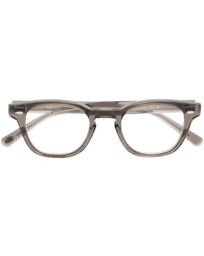 Eyevan 7285 Brille mit eckigem Gestell - Grau