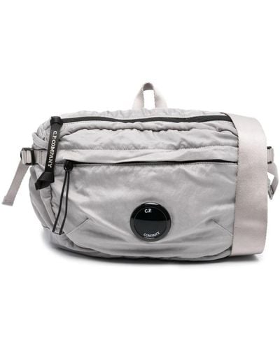 C.P. Company Nylon B Crossbody Pack Bags - Gray