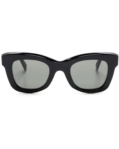 Retrosuperfuture Gafas de sol con montura estilo mariposa - Negro