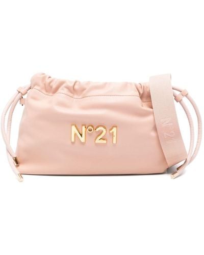 N°21 Eva Leather Cross Body Bag - Pink
