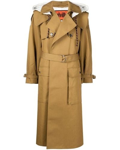 Colville Oversized Trench Coat - Natural