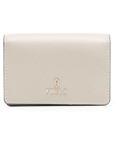 Furla Logo-plaque Leather Purse - White