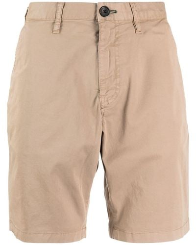 PS by Paul Smith Hoch sitzende Shorts - Natur
