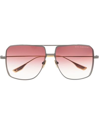 Dita Eyewear Dubsystem Pilot-frame Sunglasses - Pink