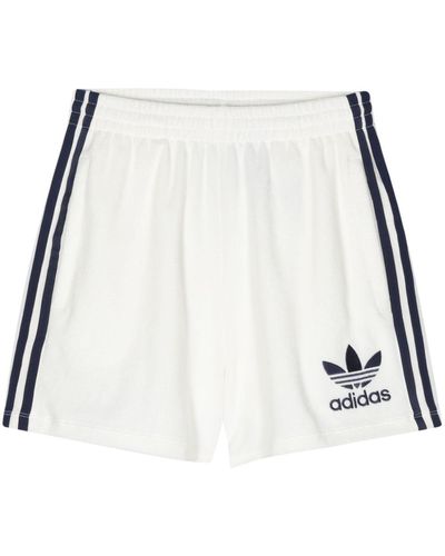 adidas Terry-cloth Track Shorts - White