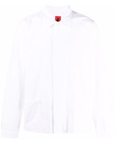 Ferrari Overhemd Van Biologisch Katoen - Wit