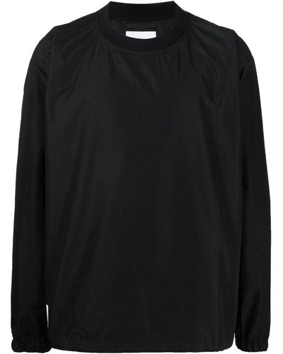 WTAPS Logo-patch Polo Shirt - Black