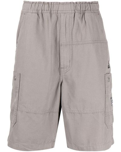 Izzue Multiple Cargo Pockets Shorts - Gray