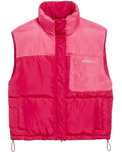 Pink Apparis Jackets for Women | Lyst