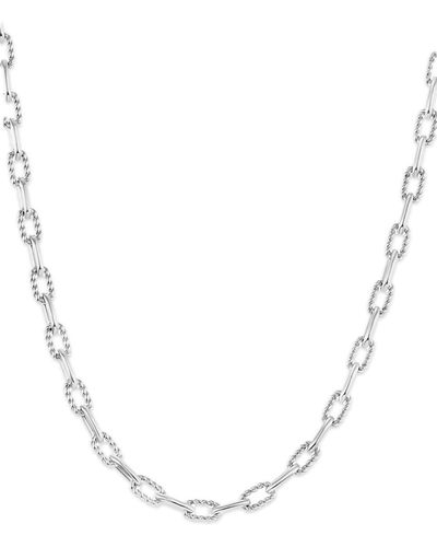 David Yurman Sterling Silver Madison Chain Necklace - Natural