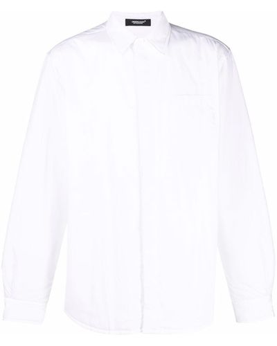 Undercover Camisa acolchada de manga larga - Blanco