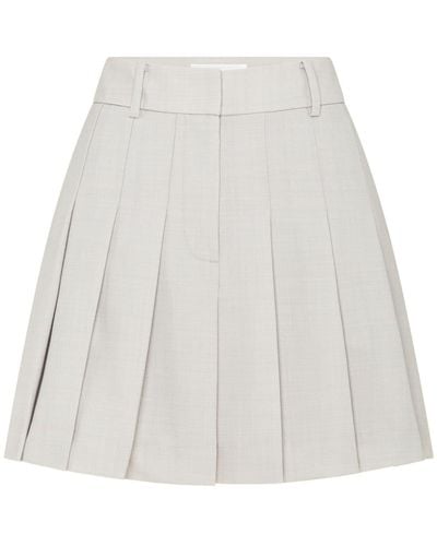 Anna Quan Hallie Mini Skirt - Blanco