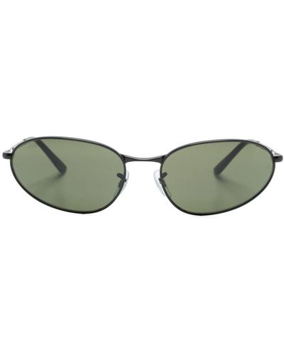 Ray-Ban Rb3734 Oval-frame Sunglasses - Green