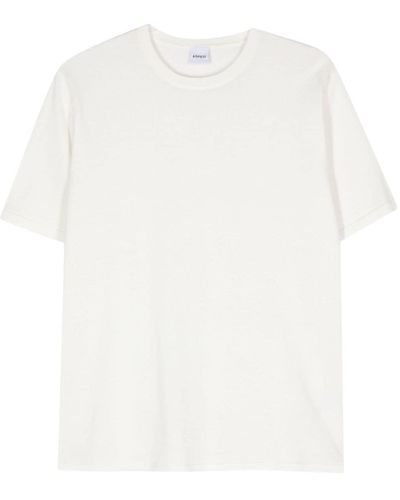 Aspesi Gestricktes T-Shirt - Weiß