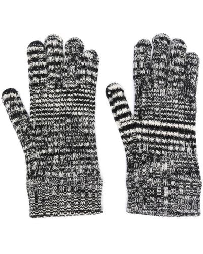 Missoni Slub Wool Gloves - Black