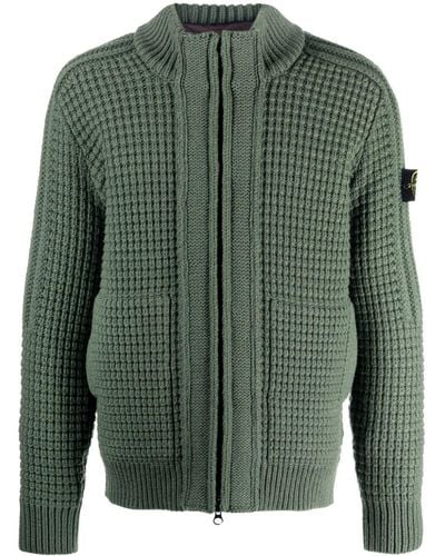 Stone Island Sweater Virgin Wool - Green