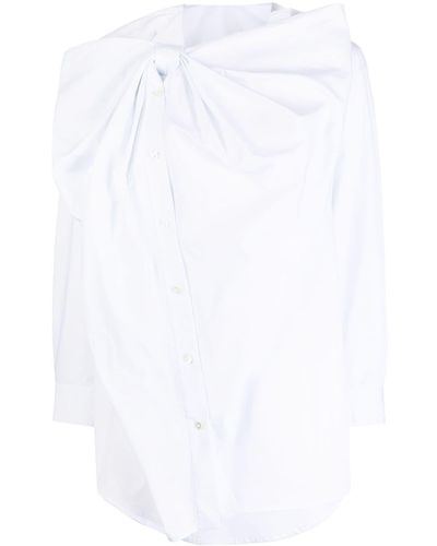 JNBY Bow-detail Long-sleeve Shirt - White