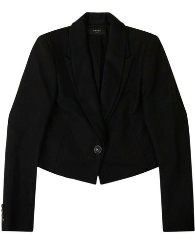Amiri Double-collar blazer - Negro