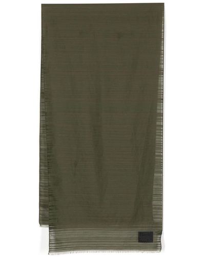 Paul Smith Shadow Stripe Scarf - Green