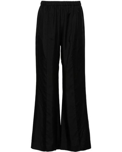 Dorothee Schumacher Sensual Coolness Silk Trousers - Black