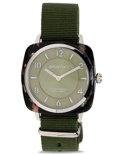 Briston Reloj Clubmaster Chic de 36mm - Verde