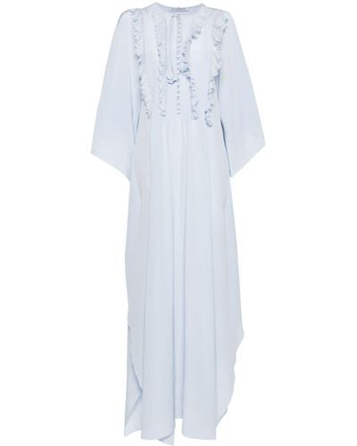Ermanno Scervino Kaftan Maxi Dress - White
