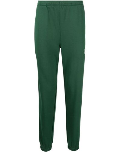 Lacoste Logo-print Cotton Track Pants - Green