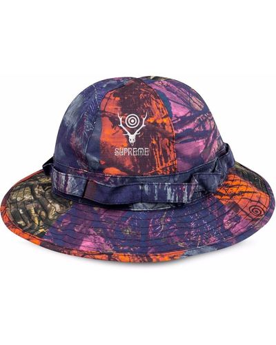 Supreme X South2 West8 Hoed - Blauw