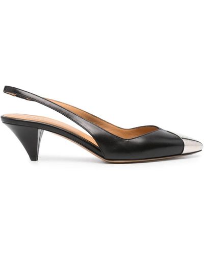 Isabel Marant Elina 50mm Court Shoes - Black