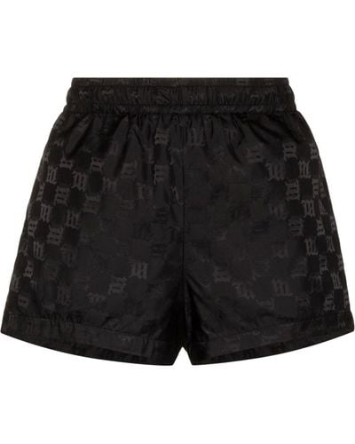 MISBHV Pantalones cortos con cinturilla elástica - Negro