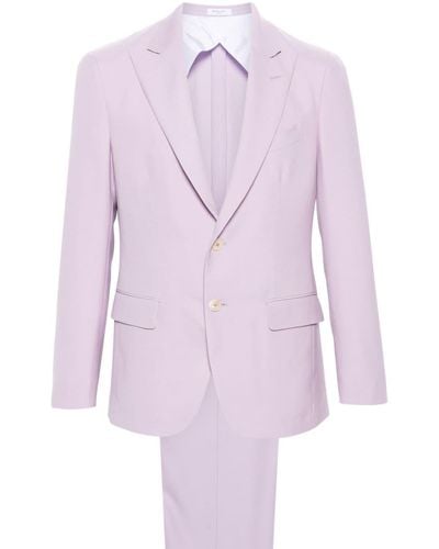 Boglioli Single-breasted Suit - Pink