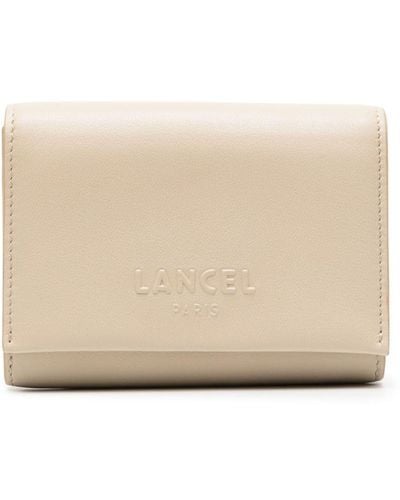 Lancel Billie Leather Flap Wallet - Natural