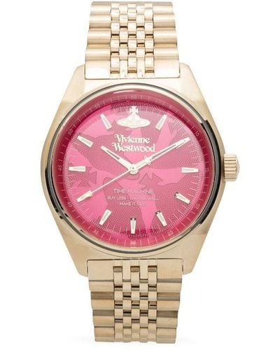 Vivienne Westwood Lady Sydenham Stainless-steel Watch - Pink