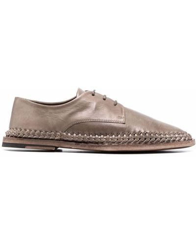 Officine Creative Leather Lace-up Shoes - Brown