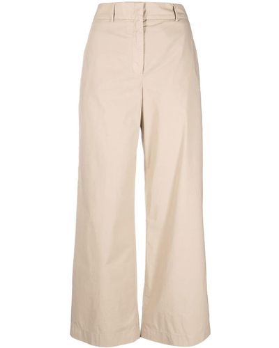 Incotex Cropped Broek - Naturel