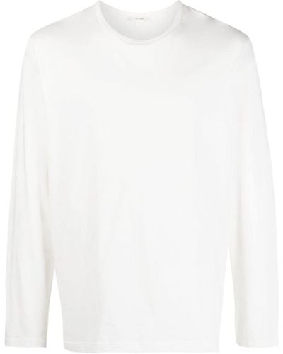 The Row Leon Long-sleeve T-shirt - White