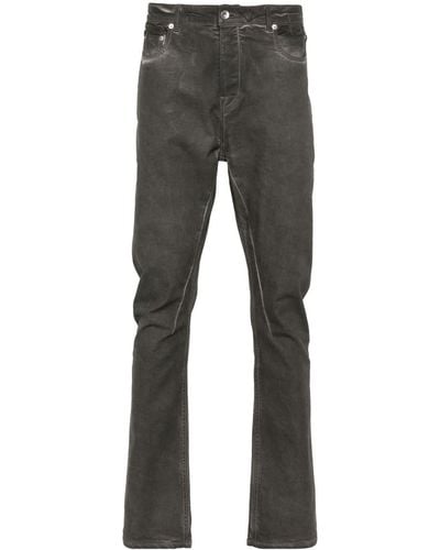 Rick Owens Detroit Slim-Fit-Jeans - Grau