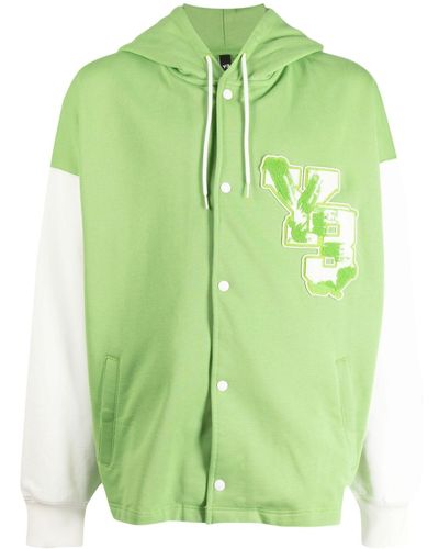 Y-3 Gfx Hooded Jacket - Green