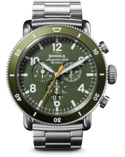 Shinola Runwell Sport Chrono 48mm - Green